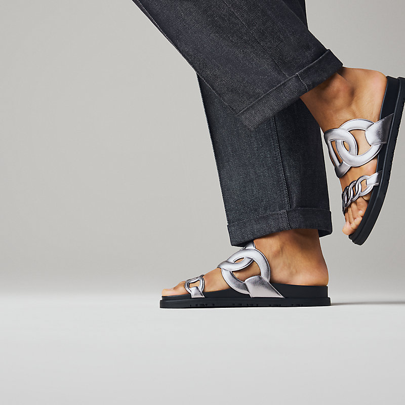 Extra sandal - Grey | Hermès Mainland China Extra sandal - Grey | Hermès Mainland China